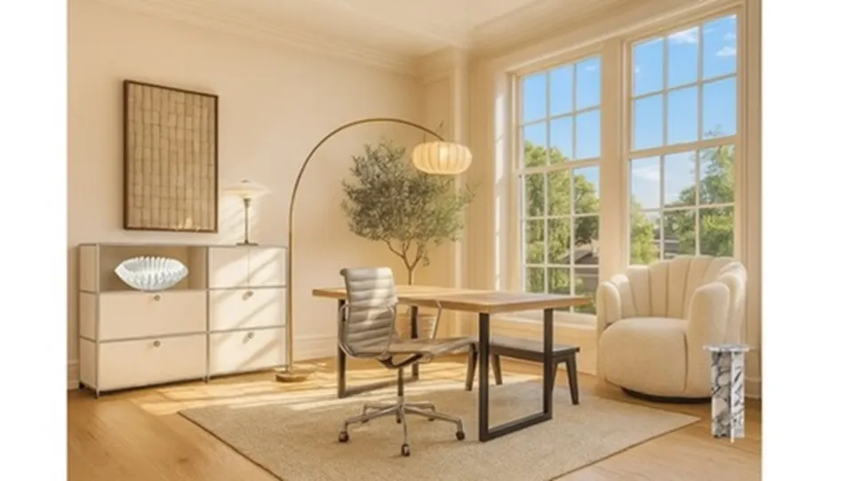 Projekt Heritage Refined von Studio Olivia Interior – Interior-Visualisierung im Modern-Heritage-Stil (Ansicht 2)