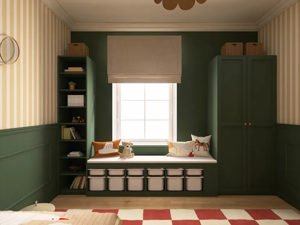 Projekt Warm & Collected von Studio Olivia Interior – Interior-Visualisierung im Modern-Heritage-Stil (Ansicht 5)
