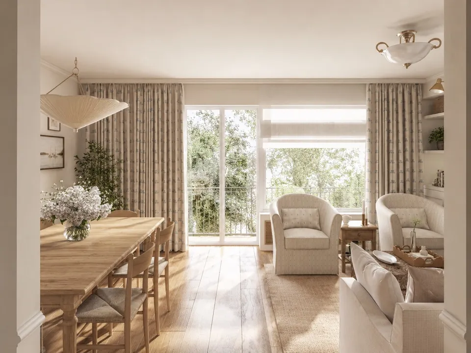 Projekt Welcome to Modern Heritage von Studio Olivia Interior – Interior-Visualisierung im Modern-Heritage-Stil (Ansicht 2)
