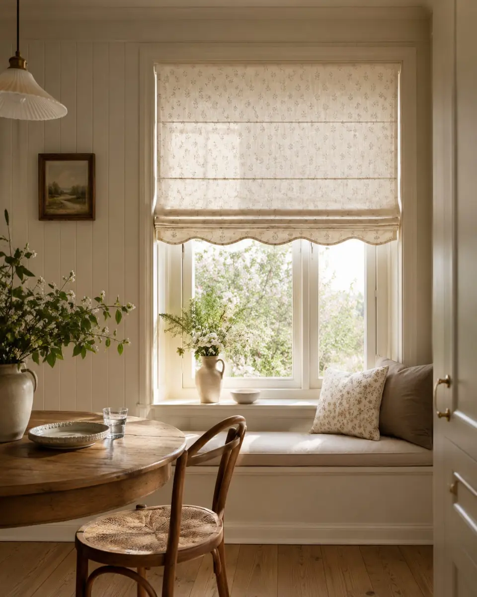 Roman Blinds, Schiene oder Stange?